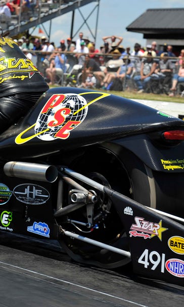 NHRA's Angelle Sampey gets her first No. 1 qualifying since 2008